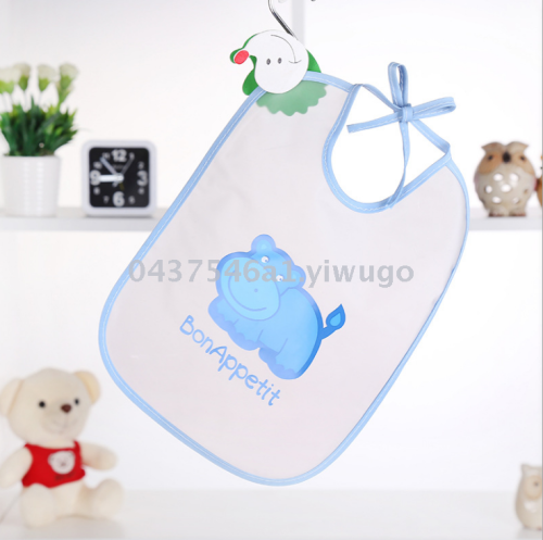 Foreign Trade Eva Baby Bib Bib Child Bib Thin Baby Eating Food Bib Saliva Towel Waterproof Disposable