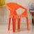 Outdoor Plastic Backrest Stall Dining Chair Geometric Armrest Leisure Beach Chair Cold Drink Dining Table and Chair