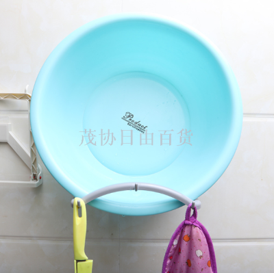 Washroom washbasin rack wall hangs the bathroom to buy content basin to avoid punch receive toilet lavatory