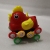 Flip chicken electric toy car dumper automatically turns over children's electric toy music chicken