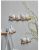 Contracted Nordic stereo little bird hooks creative porch to enter the room after feel wall decoration hangs coat hook key rack