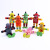 Children's Educational Finger Development Brain Toy Small Wooden Transformer Variety of Shapes Robot Toy