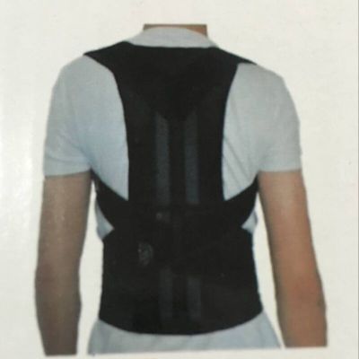 Adult back fixed belt male and female posture correction belt including support plate hunchback correction belt