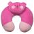 Raccoon cartoon u-shaped neck pillow for automobile and airplane travel neck pillow can be customized