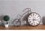 Vintage American country living room bedroom creative bicycle wall clock move decorative clock medium bicycle