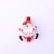 Customized Santa Claus Photo Wooden Clip 26 PCs White Paint Digital Printing Snowman Wooden Clip Home Hanging Decoration with Hemp Rope