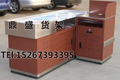 Factory direct sales department store supermarket convenience store cashier counter  fruit store stainless steel table