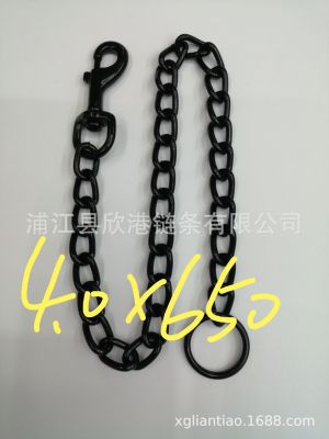 Chain Factory Direct Supply Electrophoresis Horse Iron Hook Alloy Hook Pet Chain Pet Traction Belt Collar Accessories