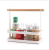 Fashion kitchen seasoning bottle rack modern Nordic simple kitchen shelf tieyi products seasoning can storage rack
