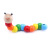 Children's Educational Toys Large Shape Simulation Caterpillar Baby Finger Wooden Doll Color Wooden Toy Worm