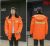 Cotton-Padded Sanitation Worker Clothes, Coat, Thick Reflective Coat