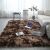 Mottled tie-dye gradient carpet living room tea table mat web celebrity long hair washable spread bedroom modern Nordic ins