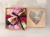 Square Silk Scarf Soap Flower Gift Box Set