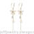 New Korean move restores ancient tassel earring female ear nail to act the role ofing asymmetrical 100 take the ear line pendant a generation of hair