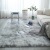 Mottled tie-dye gradient carpet living room tea table mat web celebrity long hair washable spread bedroom modern Nordic ins