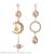 Miaotong adorn article new asymmetrical earring is acted the role of long style earring pendant temperament earring individual character Chesapeake 100 take the to hang earring getting out