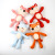 The New fox plush toy bag pendant car key chain, grab machine doll activity gift wholesale custom