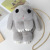 Rabbit bag plush pack dead Rabbit bag one shoulder cross - slung shoulder bag bag getting imitation Rabbit hair cartoon bag for children