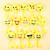 Creative plush pendant key chain cartoon emoji mobile phone bag pendant grab machine doll, cross - border toys