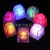 Luminescent ice cube luminescent toy into the water is bright LED colorful ice cube water induction luminescent ice cube