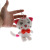 Paula Bow Tie Cat Keychain Clothing Bag Crane Machines Sprinkle Doll Jeans Pendant Plush Toy