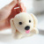 Cute Dog Plush Pendant Keychain Super Cute Puppy Car Accessories Pendant Factory Direct Supply First-Hand Supply