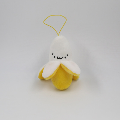 Paula Stuffed Toy Pendant Officially Authorized Peeling Small Bananas Crystal Super Soft Factory Direct Sales Order Boutique