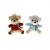 Paula Dressing Scarf Sitting Bear Plush Pendant Car Cell Phone Bag Keychain Crane Machines Figurine Doll