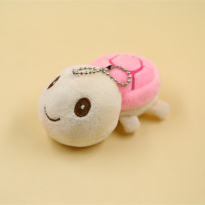 Express it in 10 cm tortoise plush pendant key chain small turtle plush toy wedding throwing claw machine doll, wholesale