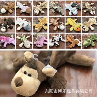 Creative Cartoon Plush Pencil Bag Forest Animal Plush Doll Pencil Case Student Stationery Cosmetic Bag Gift Pencil Case