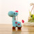 Creative colorful deer plush pendant giraffe plush toy wedding game company in small gift bags pendant