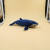 Ocean Series Plush Toys Flat Head Whale Plush Pendant Keychain Activity Gifts Cross-Border Toys Wholesale