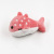 Korean version of the express whale plush pendant key chain mobile phone bag hanging ornaments baby wedding throwing doll machine doll, wholesale