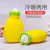 New fruit model pinesilicone thermos bottle water warm portable hand holding hot water bag