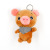 Paula New Triangle Scarf Pig Plush Pendant Keychain Pig Plush Toy Prize Claw Doll Wholesale