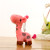 Creative colorful deer plush pendant giraffe plush toy wedding game company in small gift bags pendant