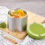 Tedesme vacuum bento box 304 stainless steel insulated lunch box double layer vacuum lift pot student with a lunch box