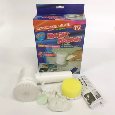 Supply TV products Magic Brush now 5 with 1 bath electric cleaning