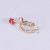 Cross-border hot seller cute lips brooch pearl corsage female manufacturers sell new products hot spot