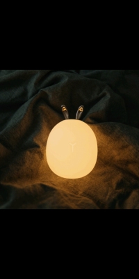 Xiaomeng Silicone Pat Lamp Rabbit Deer Shape USB Night Light Bedside Creative Cartoon Bedside Led Table Lamp