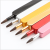 New Portable Telescopic Lip Brush Square Telescopic Makeup Lip Brush Beauty Tools with Lid