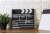 Zakka creative film board recording board director board playing board photography props decoration pieces can be hung