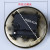 Factory direct sale 110mm inlaid clock case, clock head, resin picture frame, iron crafts, quartz clock accessories