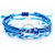 Amazon cross-border hot selling combination Bohemian style wax-thread woven wave bracelet set manufacturers wholesale