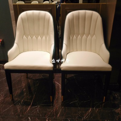 Zhejiang sheraton hotel box Nordic dining chairs dining room box light luxury wood electric dining tables and chairs