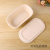 High-End Environmentally Friendly Degradable Lunch Box Disposable Pulp Food Container Takeaway Lunch Box Salad Packing Box