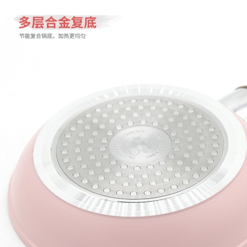 baby food pot medical stone non-stick cooker pan mini breakfast pot stone pan milk pot frying pan non-stick pan