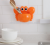 Cute crab powerful suction cup wall toothbrush holder