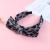 Wild Personality Leopard Pattern Bow Headband Women Versatile Headband Non-Slip Hairpin with Broad Edge Hair Accessories