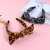 Wild Personality Leopard Pattern Bow Headband Women Versatile Headband Non-Slip Hairpin with Broad Edge Hair Accessories